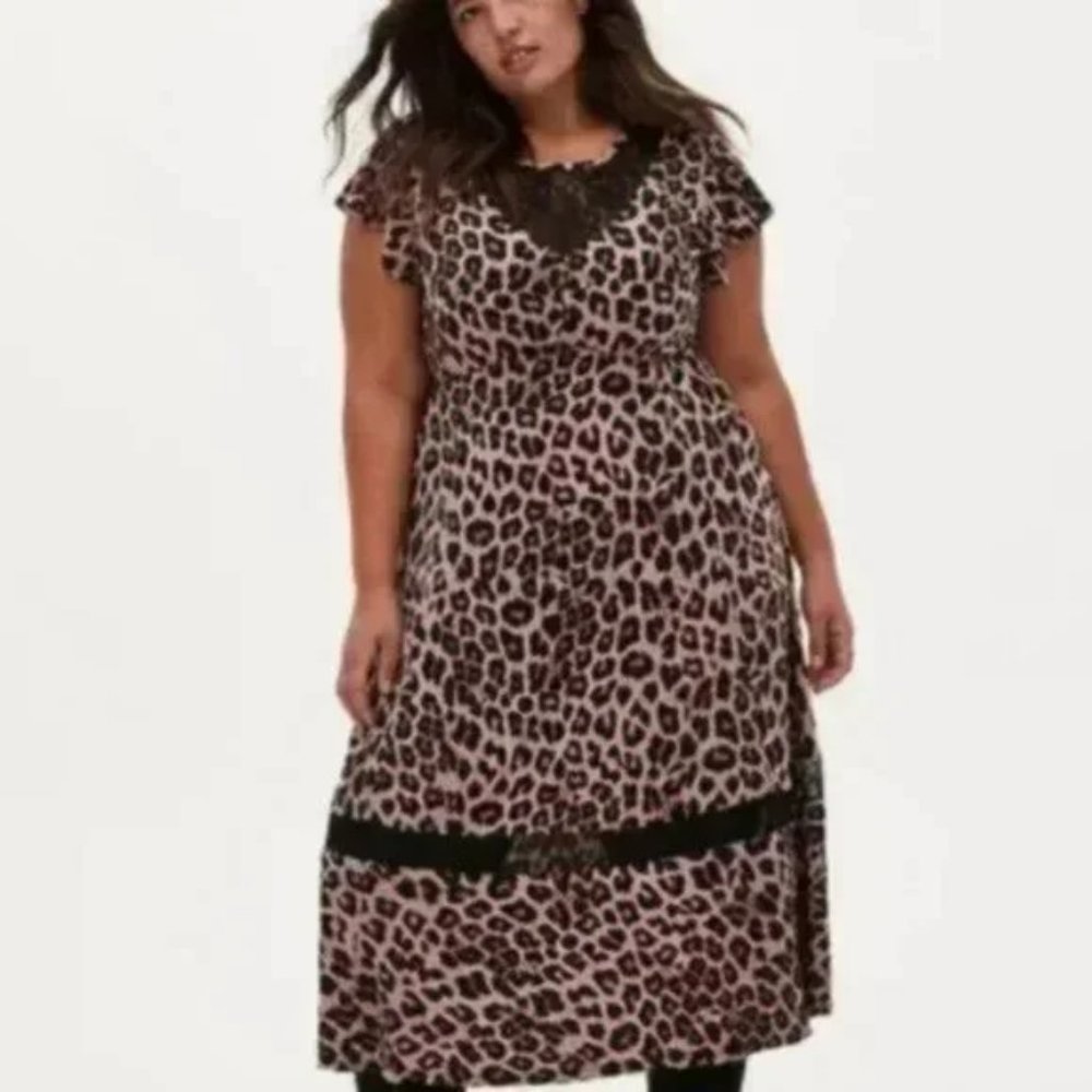 Torrid Leopard Dress